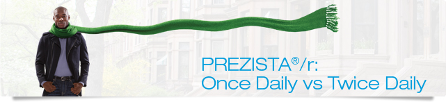 PREZISTA®/r: Once Daily vs Twice Daily PREZISTA®/r: Once Daily vs Twice Daily
